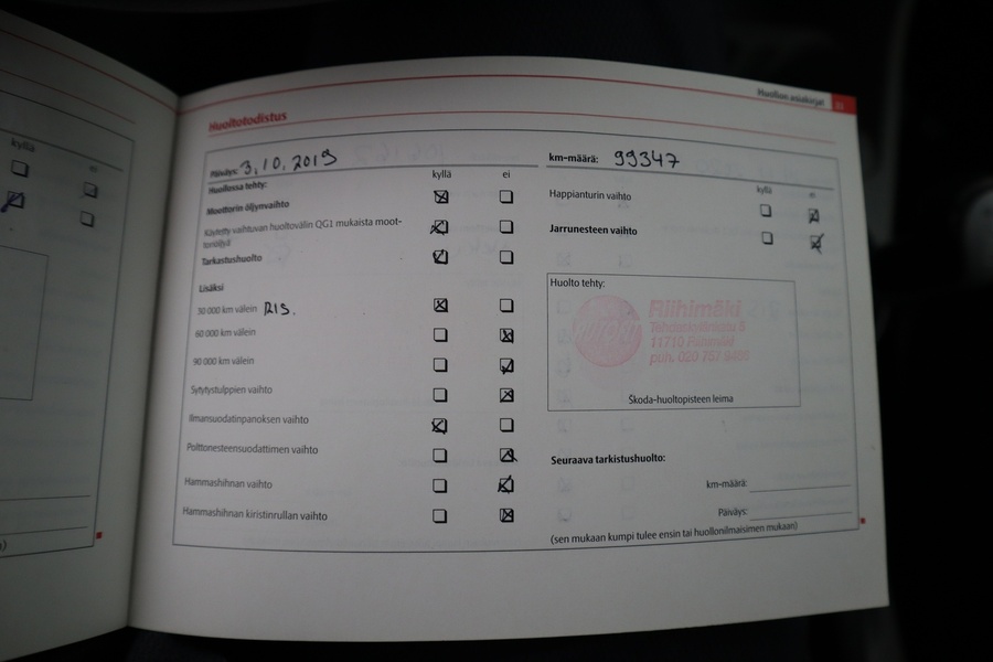 Skoda Fabia vaihtoauto