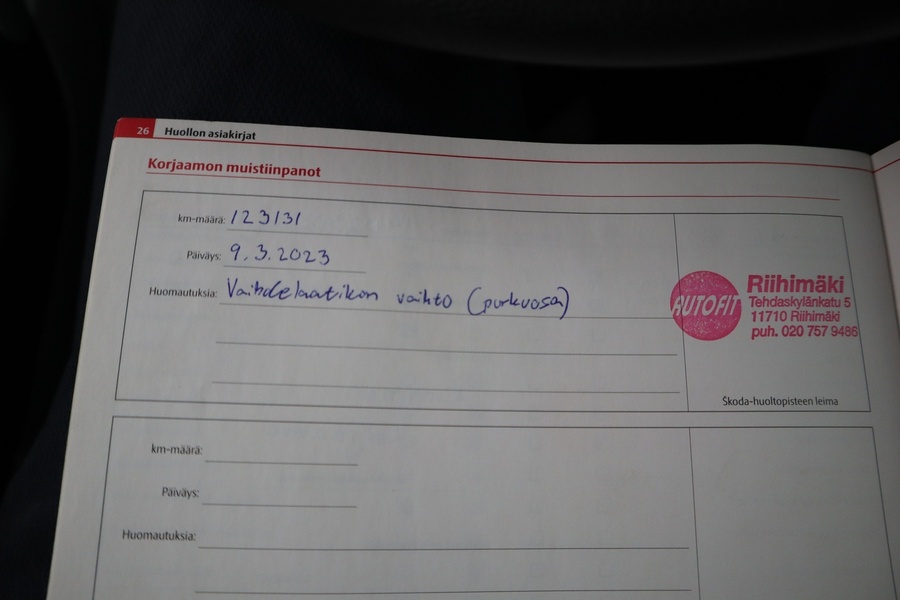 Skoda Fabia vaihtoauto