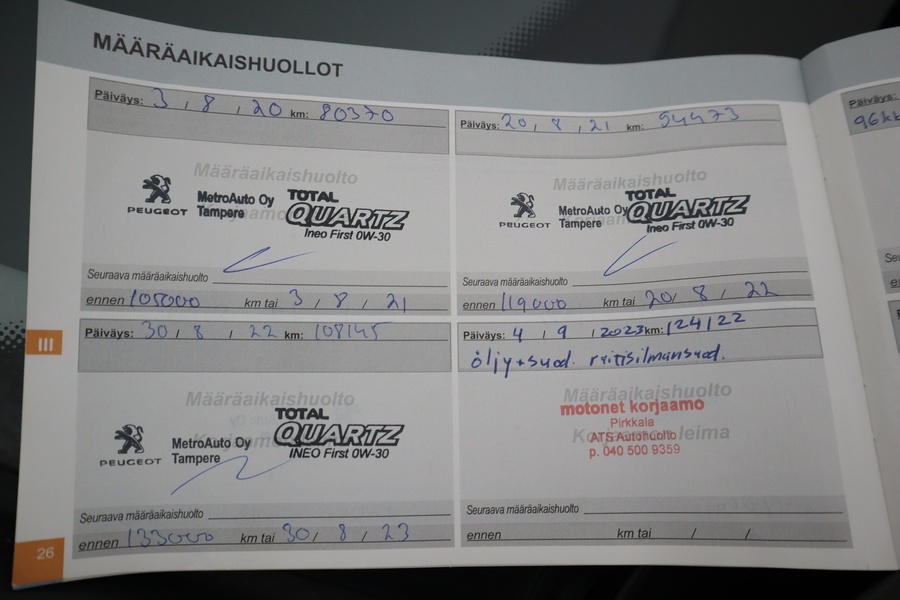 Peugeot 3008 vaihtoauto