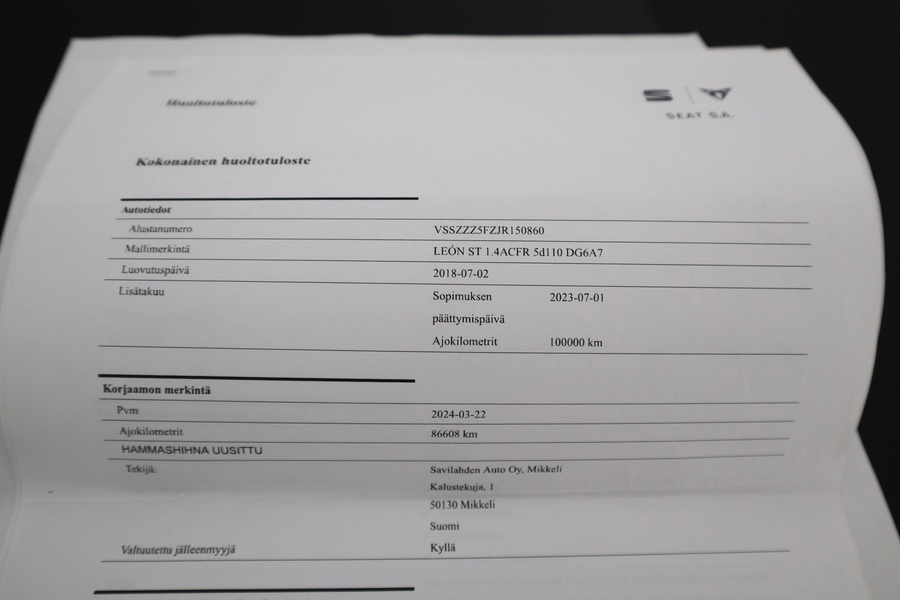 SEAT Leon ST vaihtoauto