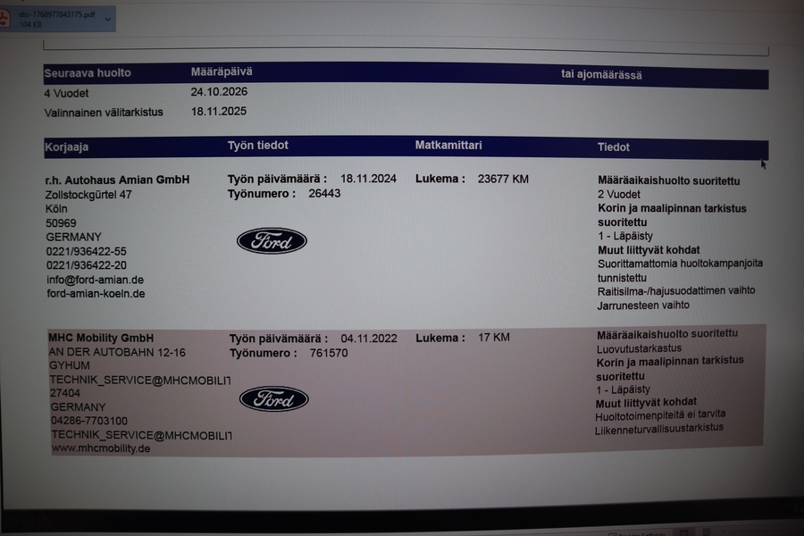 Ford USA Mustang vaihtoauto