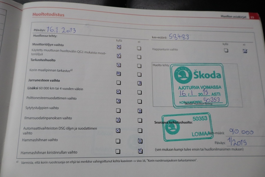 Skoda Superb vaihtoauto