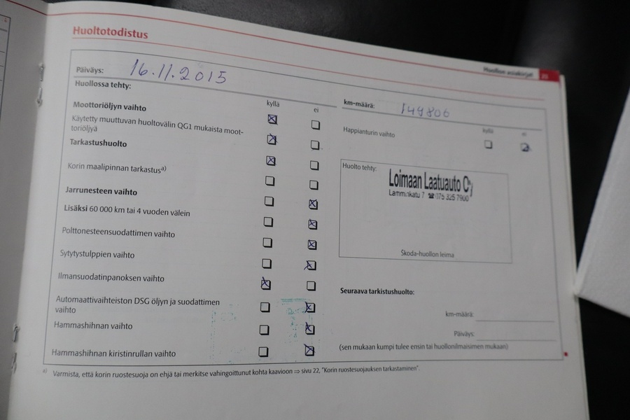 Skoda Superb vaihtoauto