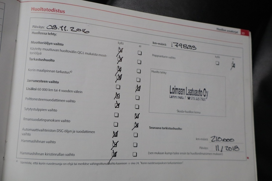 Skoda Superb vaihtoauto