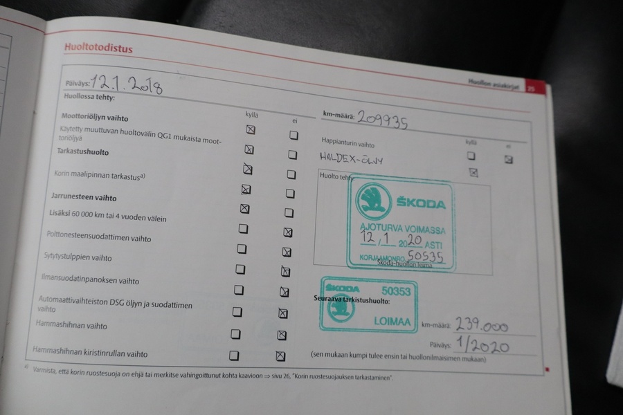 Skoda Superb vaihtoauto