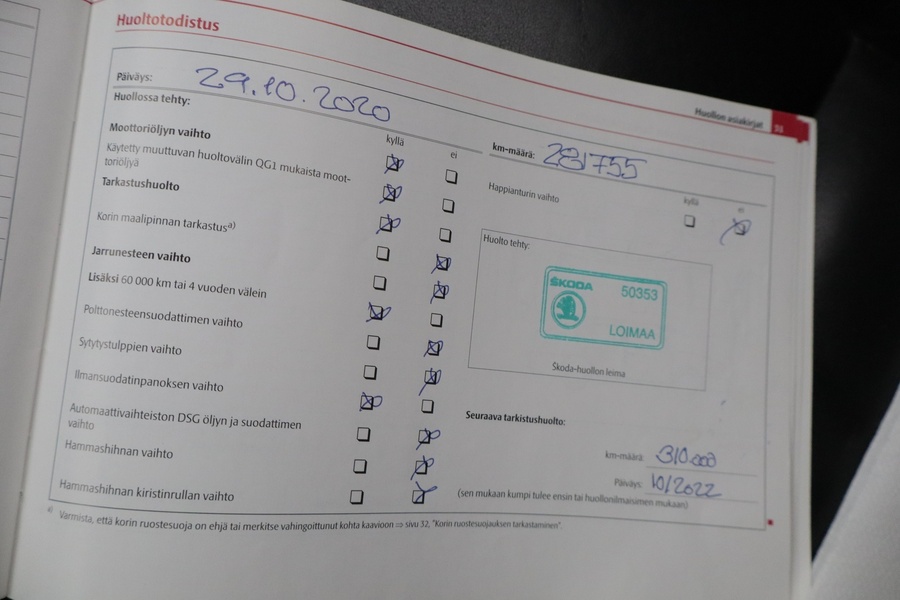 Skoda Superb vaihtoauto