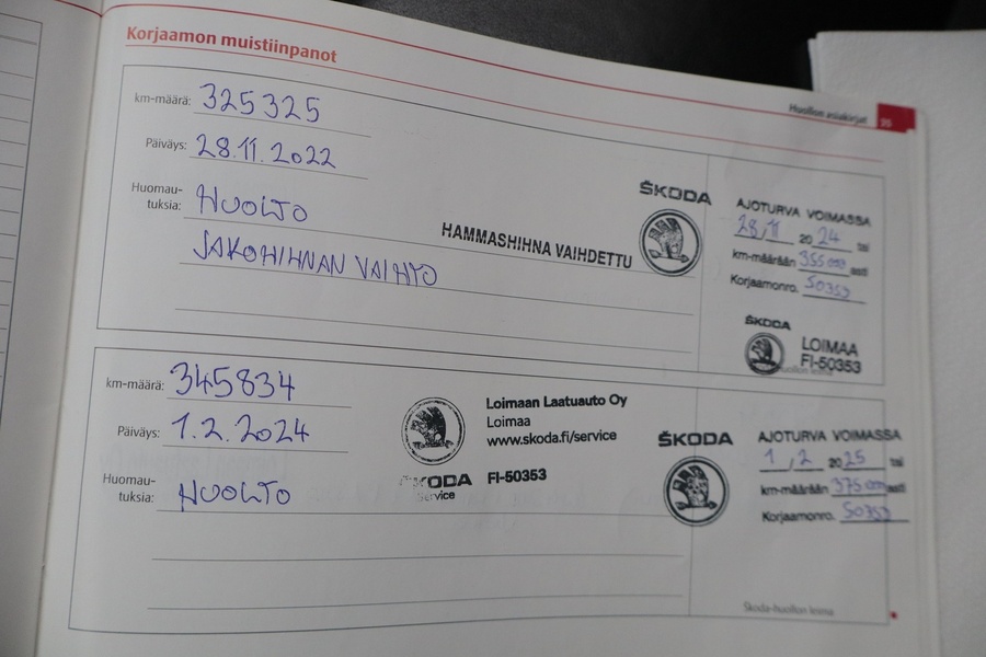 Skoda Superb vaihtoauto