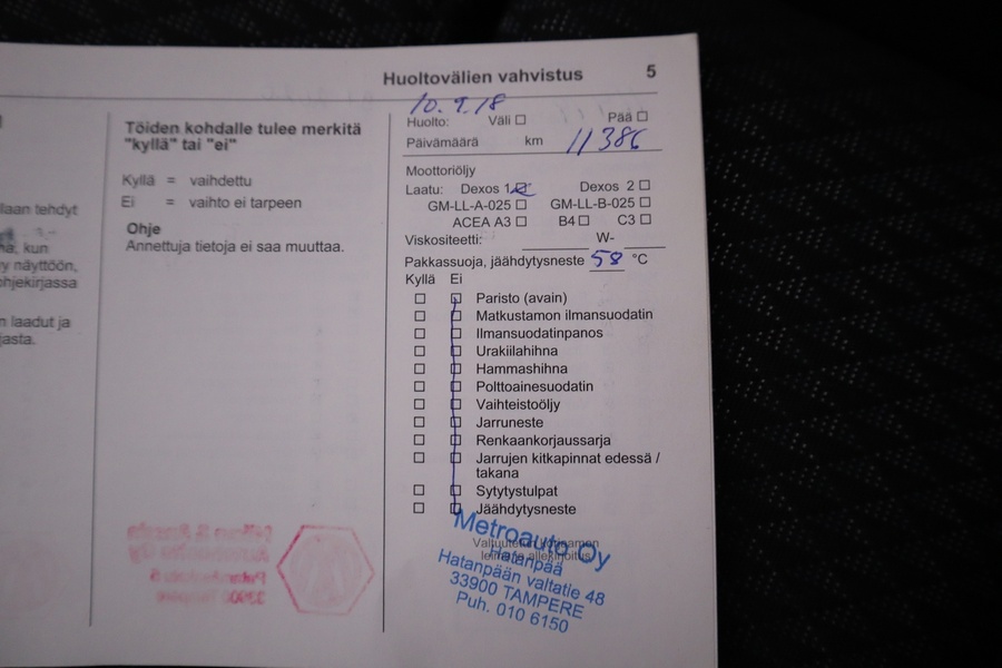 Opel Astra vaihtoauto