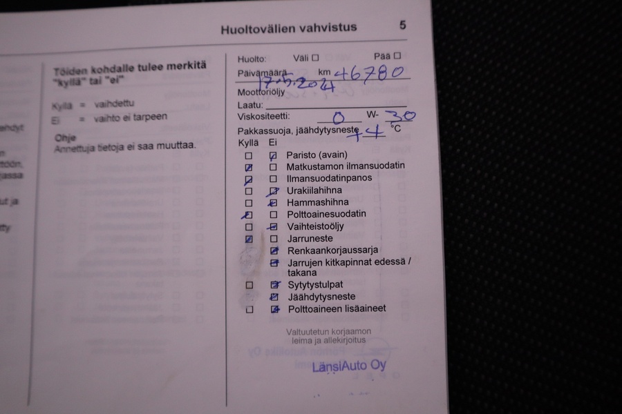 Opel Zafira vaihtoauto