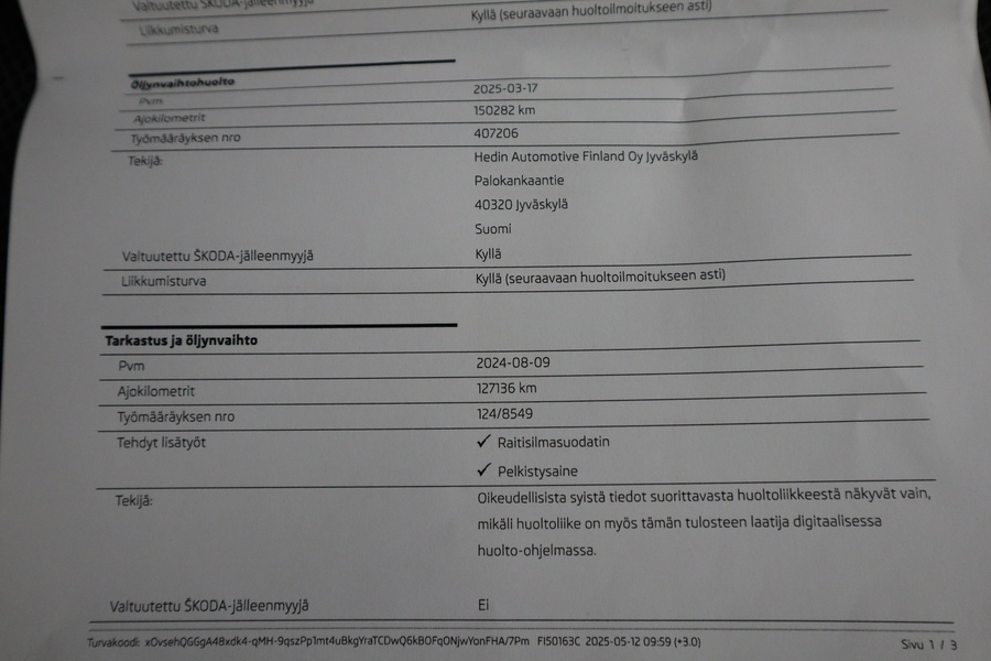 Skoda Kodiaq vaihtoauto