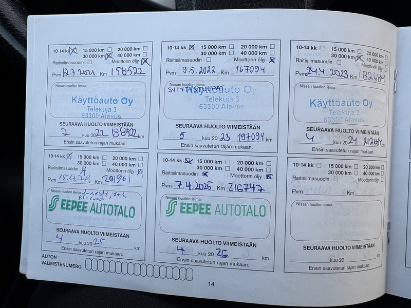 Nissan Qashqai vaihtoauto