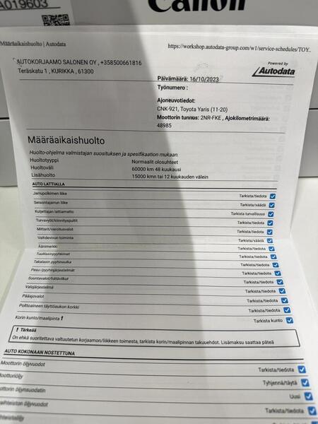 Toyota Yaris vaihtoauto