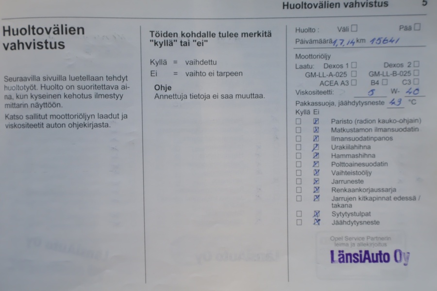 Opel Astra vaihtoauto