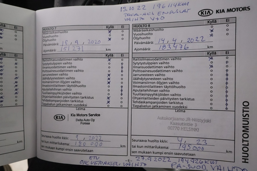 Kia Sportage vaihtoauto