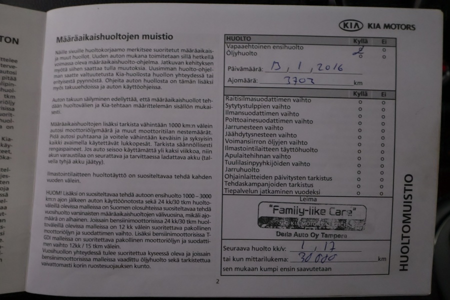 Kia Sportage vaihtoauto