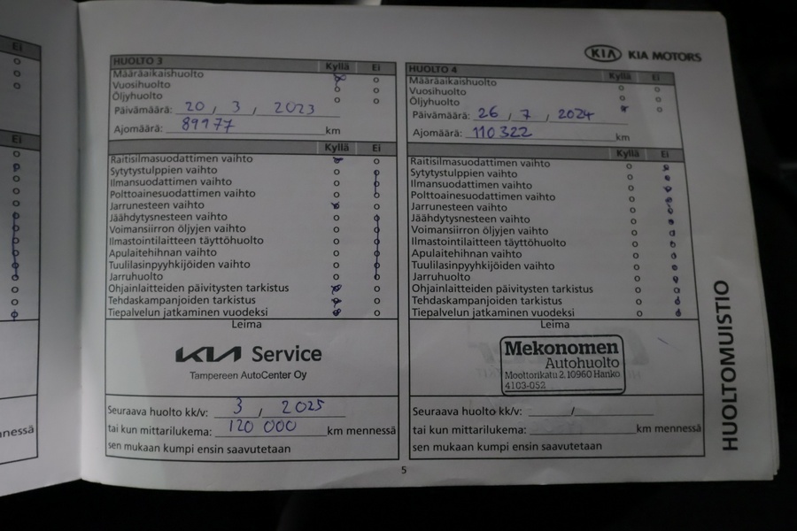 Kia Sportage vaihtoauto