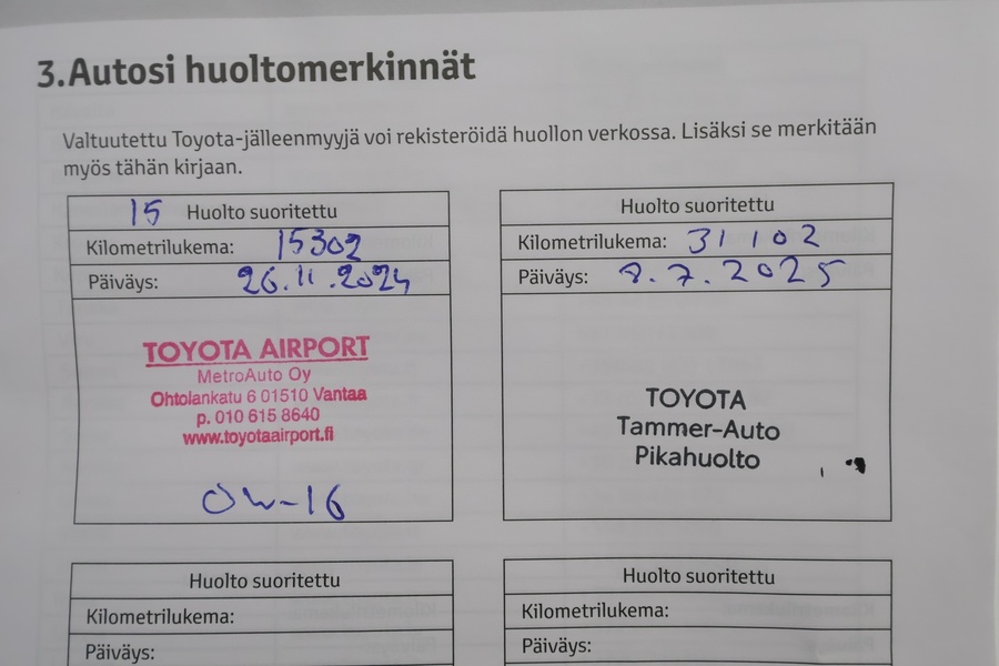 Toyota Corolla vaihtoauto