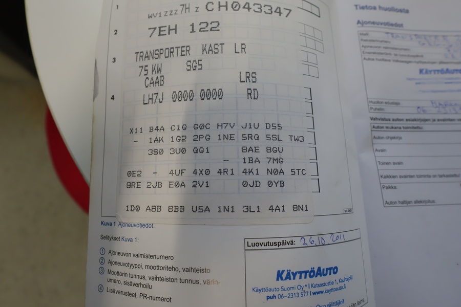 Volkswagen Transporter vaihtoauto