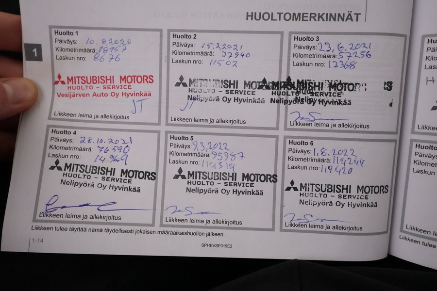 Mitsubishi Outlander PHEV vaihtoauto