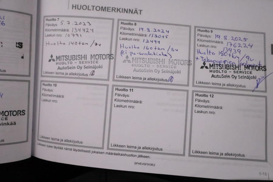 Mitsubishi Outlander PHEV vaihtoauto