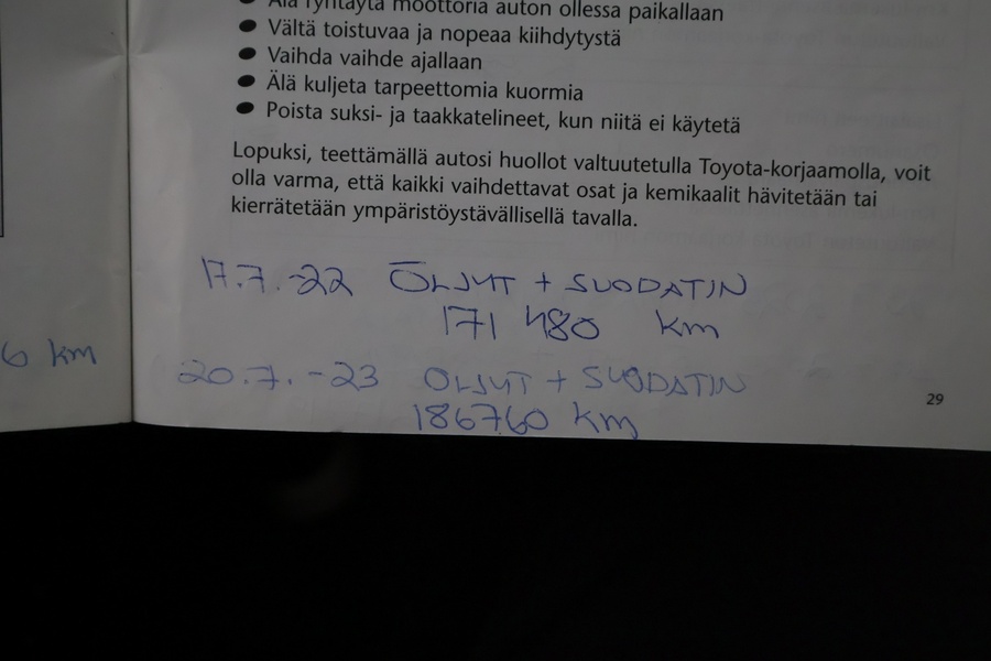 Toyota Corolla vaihtoauto