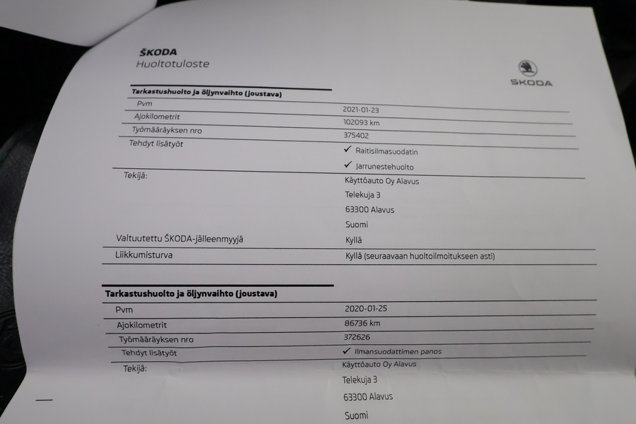 Skoda Octavia vaihtoauto