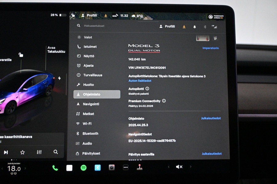 Tesla Model 3 vaihtoauto