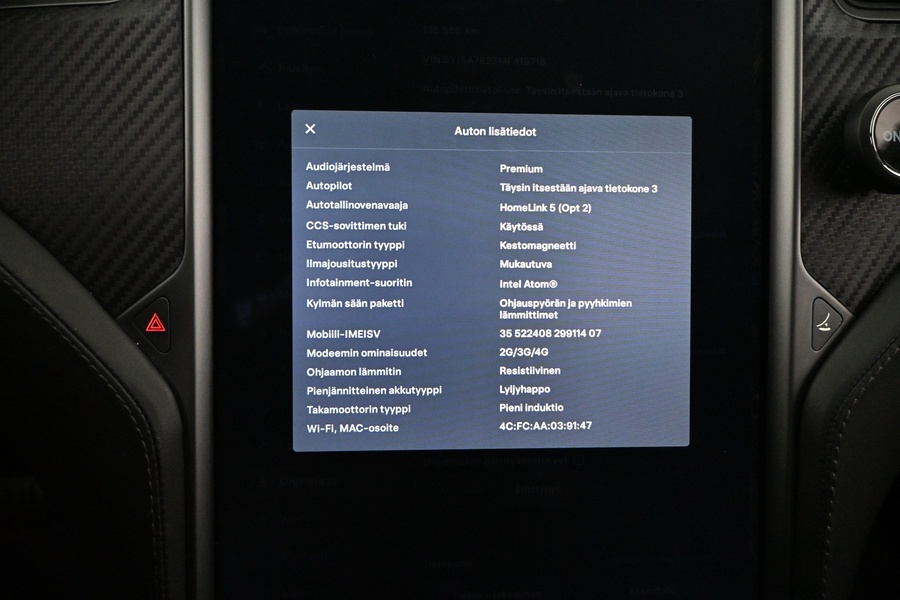 Tesla Model S vaihtoauto