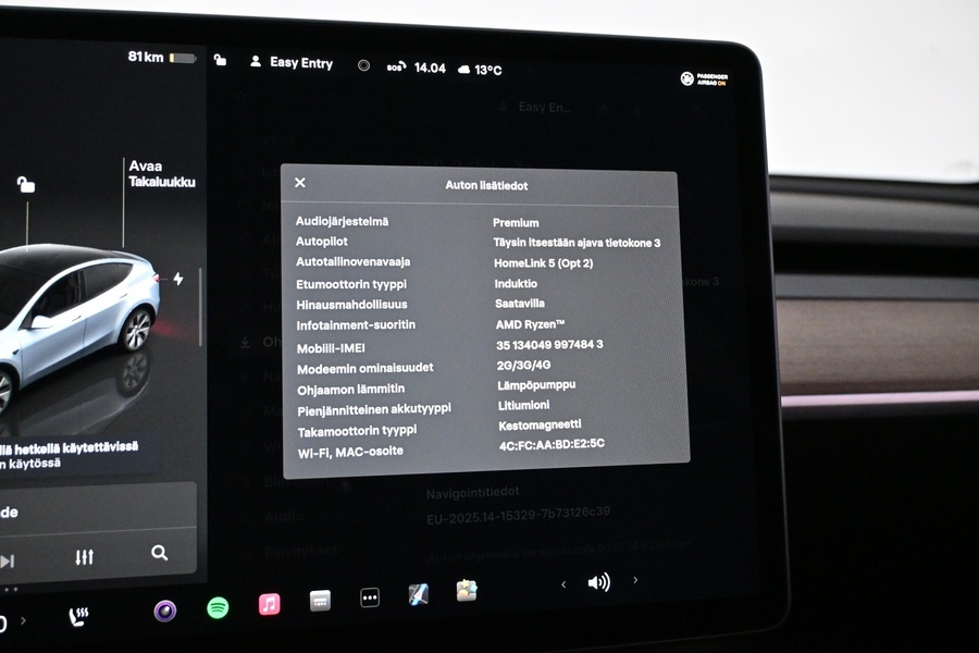 Tesla Model Y vaihtoauto