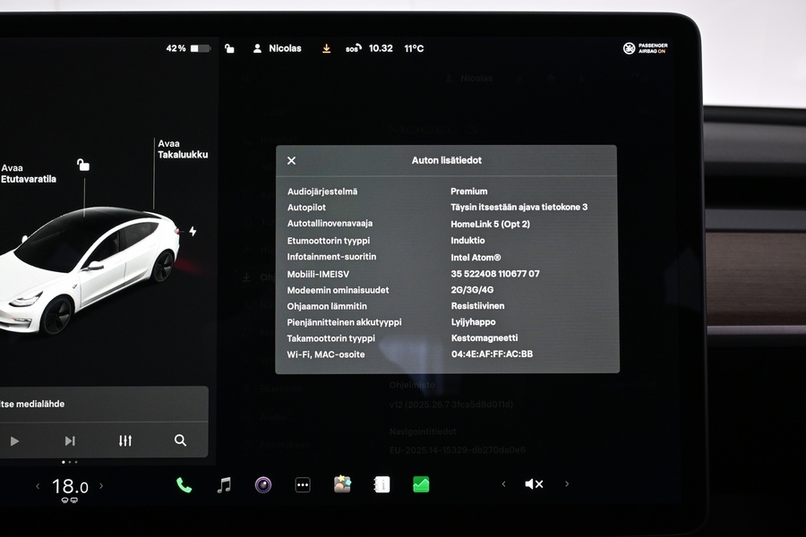 Tesla Model 3 vaihtoauto
