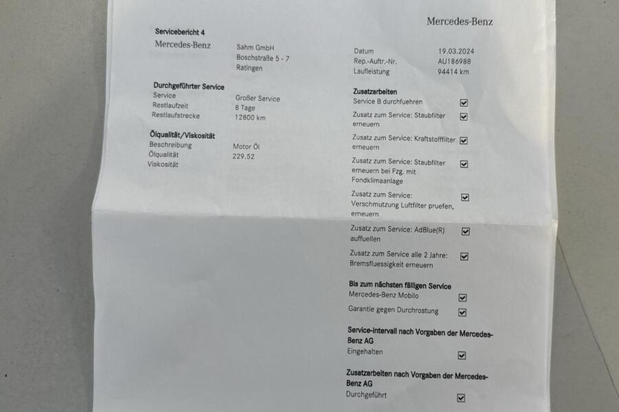 Mercedes-Benz V vaihtoauto