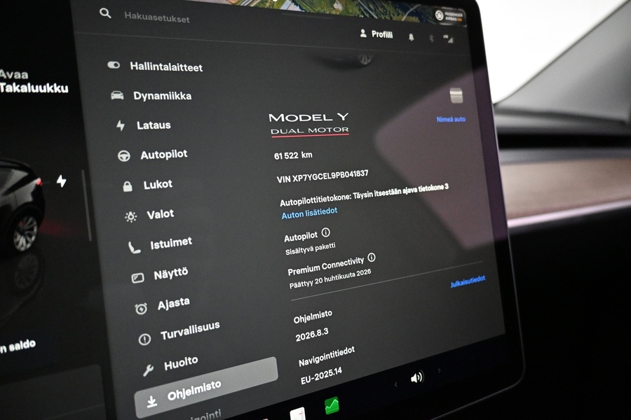 Tesla Model Y vaihtoauto