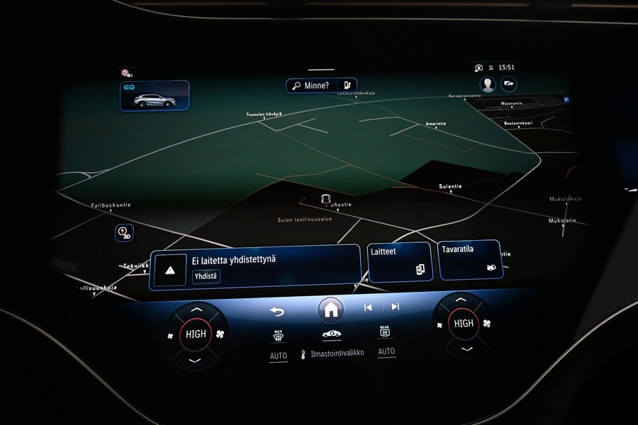 Mercedes-Benz EQE vaihtoauto