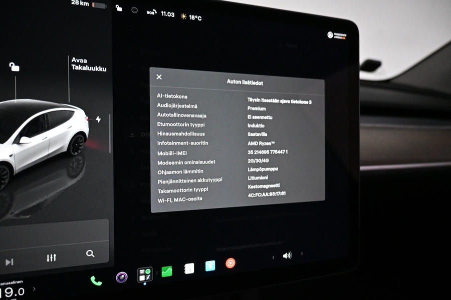 Tesla Model Y vaihtoauto