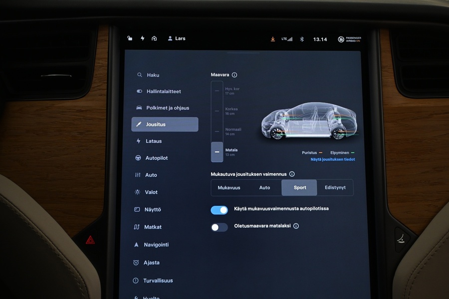 Tesla Model S vaihtoauto