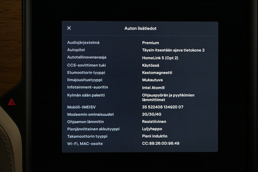 Tesla Model S vaihtoauto