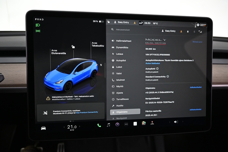 Tesla Model Y vaihtoauto