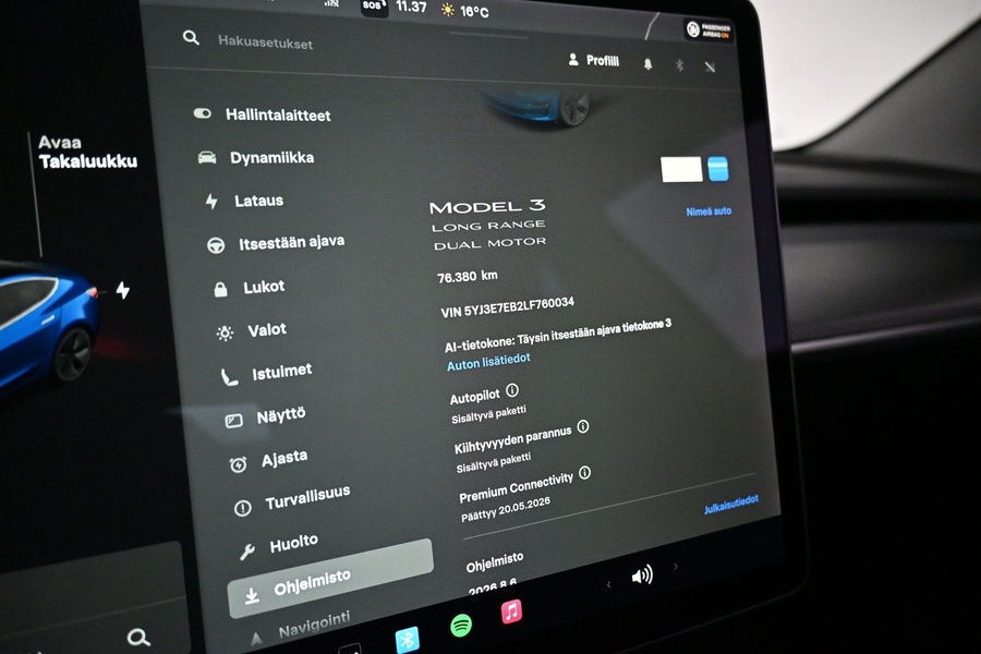 Tesla Model 3 vaihtoauto