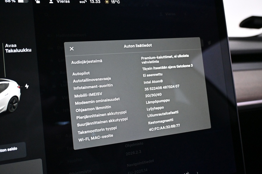 Tesla Model 3 vaihtoauto