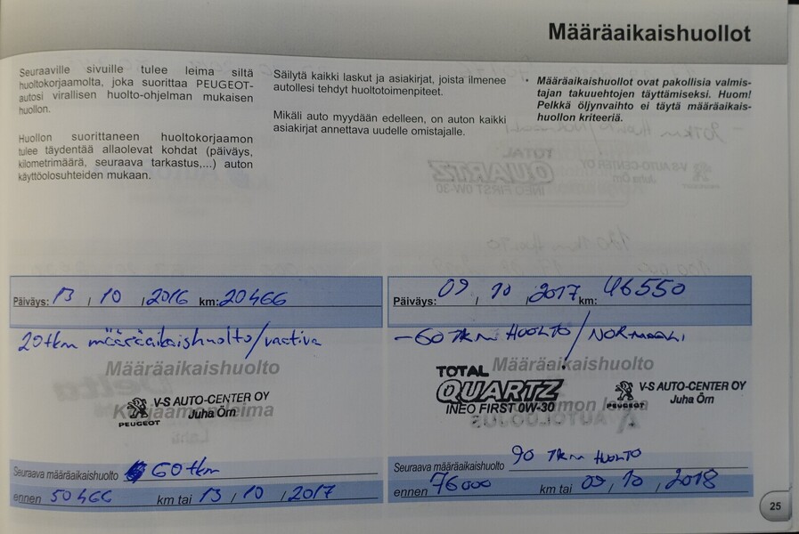 Peugeot 308 vaihtoauto