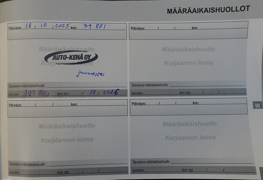 Peugeot 308 vaihtoauto