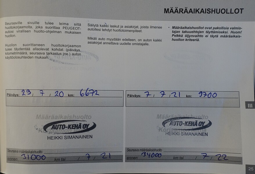 Peugeot 308 vaihtoauto