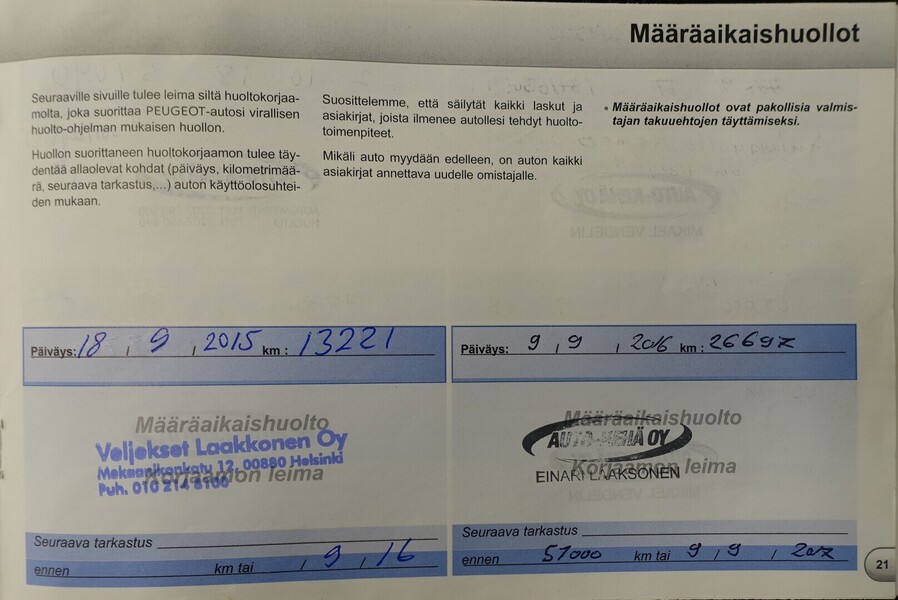 Peugeot 308 vaihtoauto