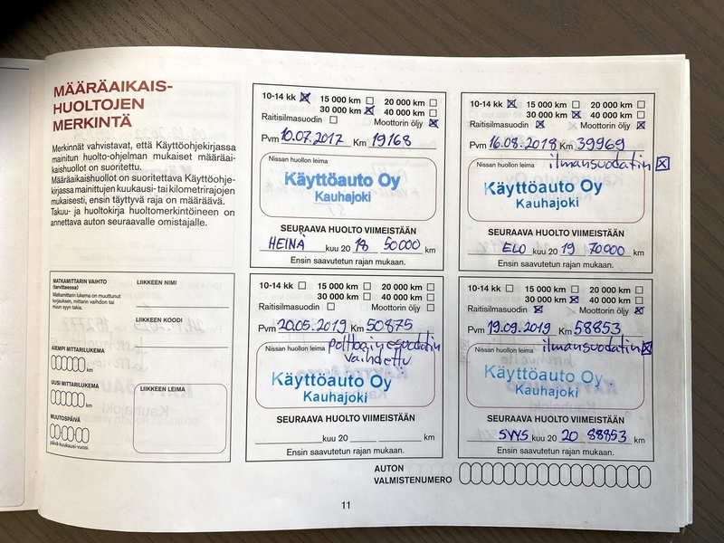 Nissan Qashqai vaihtoauto