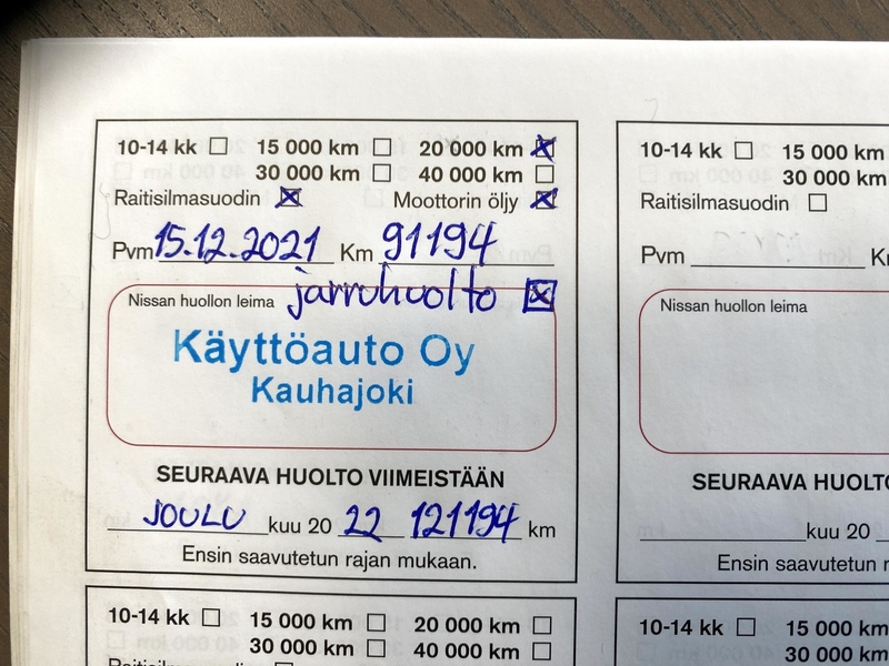 Nissan Qashqai vaihtoauto