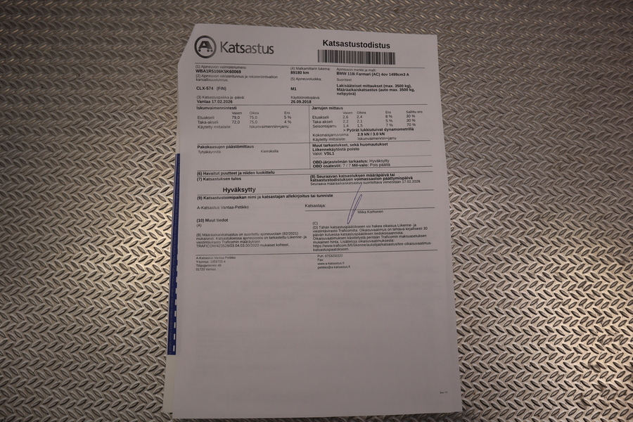 BMW 118 vaihtoauto