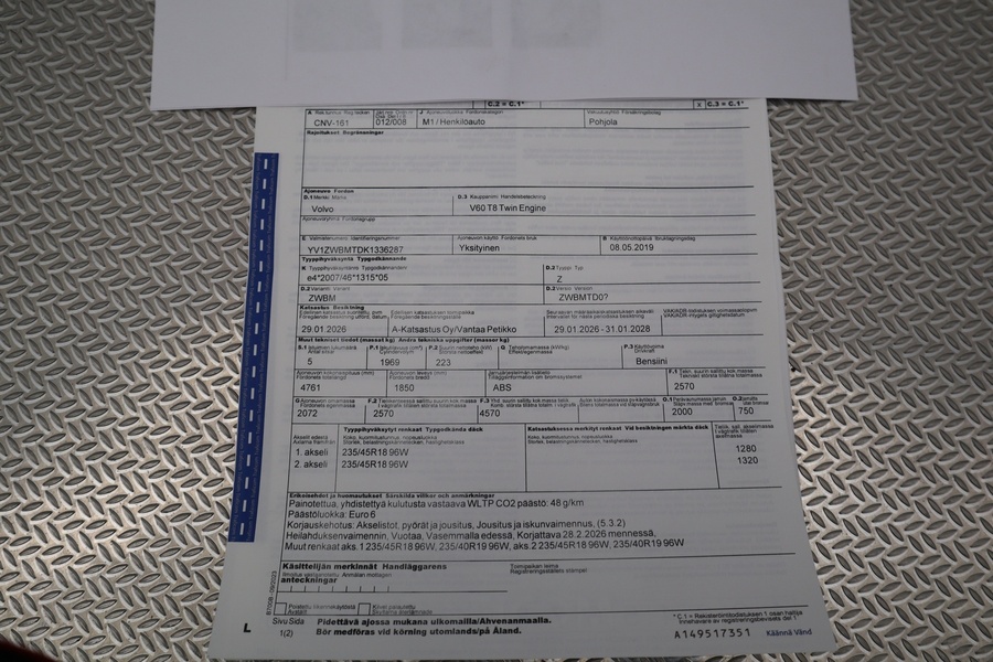 Volvo V60 vaihtoauto