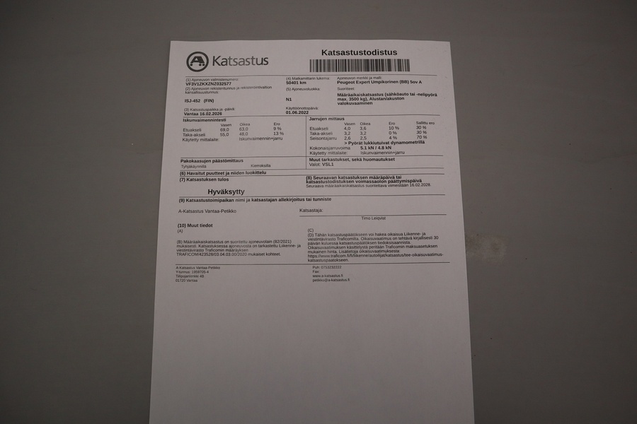 Peugeot e-Expert vaihtoauto