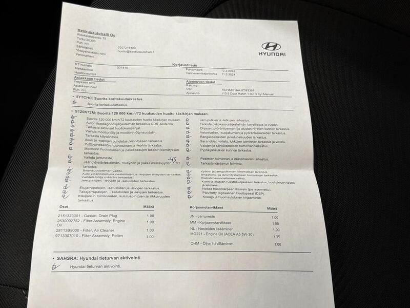 Hyundai i10 vaihtoauto