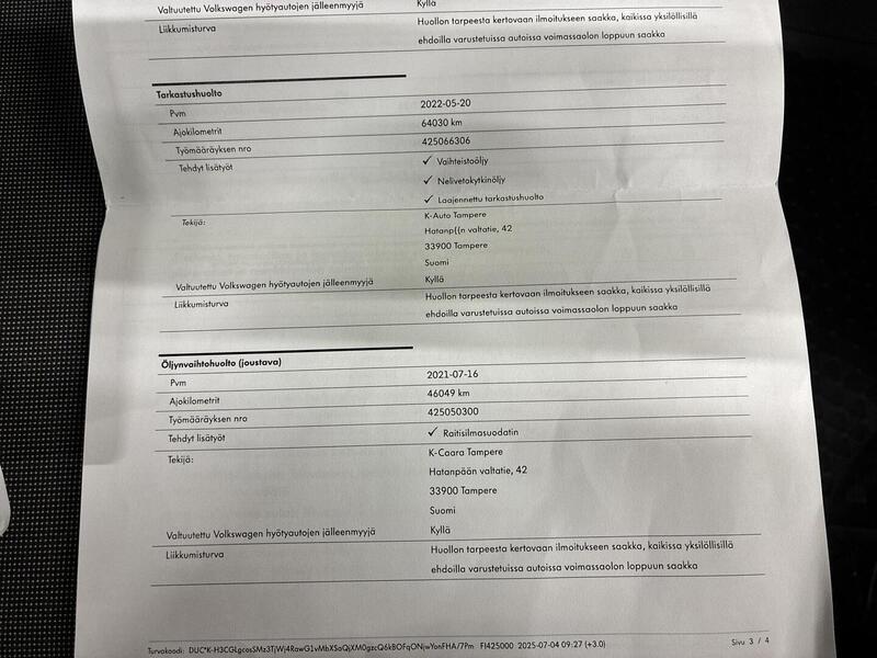 Volkswagen Transporter vaihtoauto